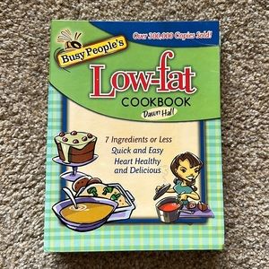 Busy People’s Low-Fat Cookbook 7 ingredients or less spiral